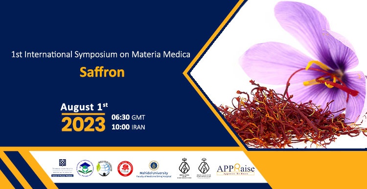 1st International Symposium on Materia Medica: Saffron