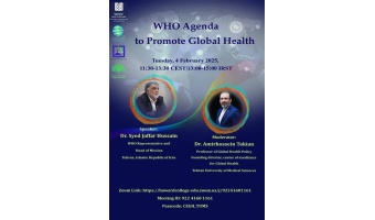 WHO agenda to promote global health