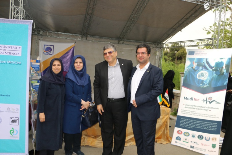 MediTec Project was introduced at TUMS International Festival 2019