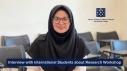 International Students Reflect on Research Workshops