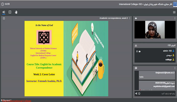Academic Correspondenc Session 2