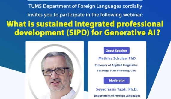 TUMS Applied Linguistics Webinar-What is SIPD for Generative Al