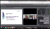 Prof. Widdowson's Webinar on the Subject of English and Applied Linguistics