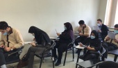 the English Language Proficiency Test was held at the college building