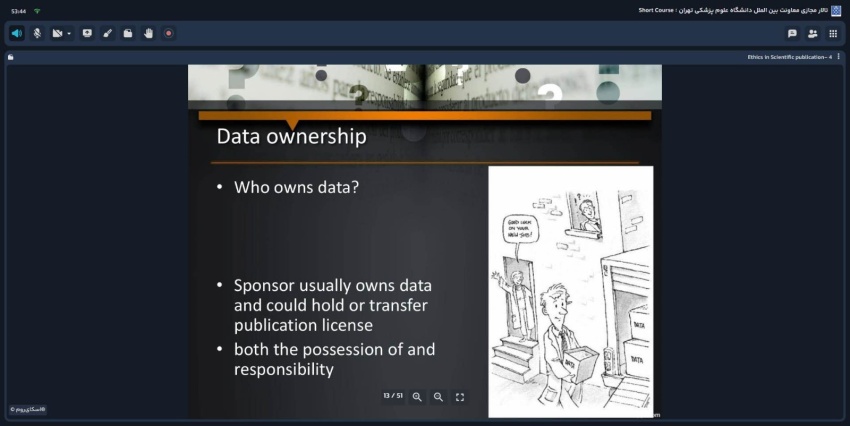 The 19th Research Workshop for International Students Held at TUMS International College