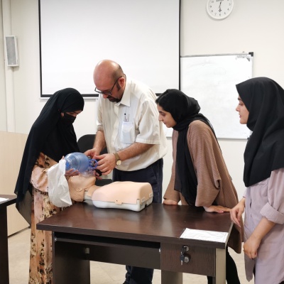 The Basic Life Support (BLS) course was held for the second time
