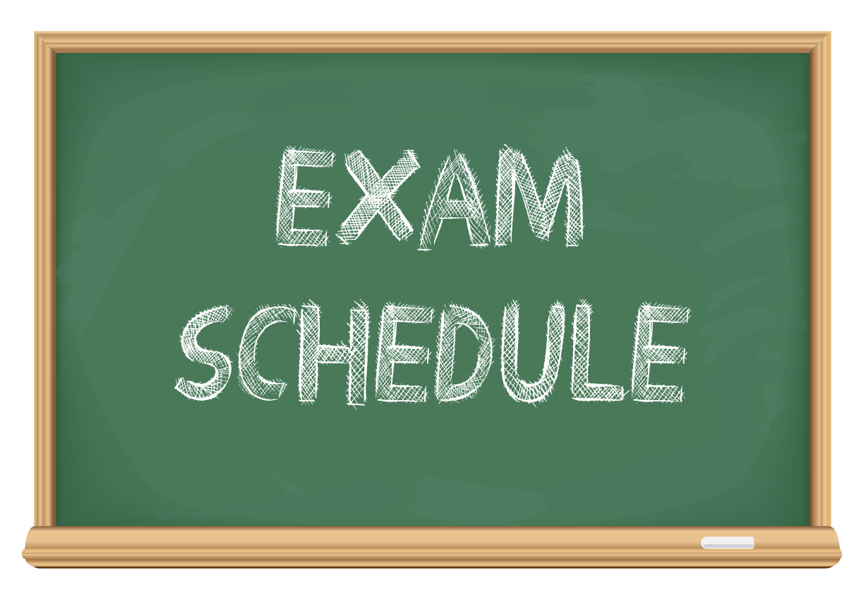 Exam Schedule Exam Schedule