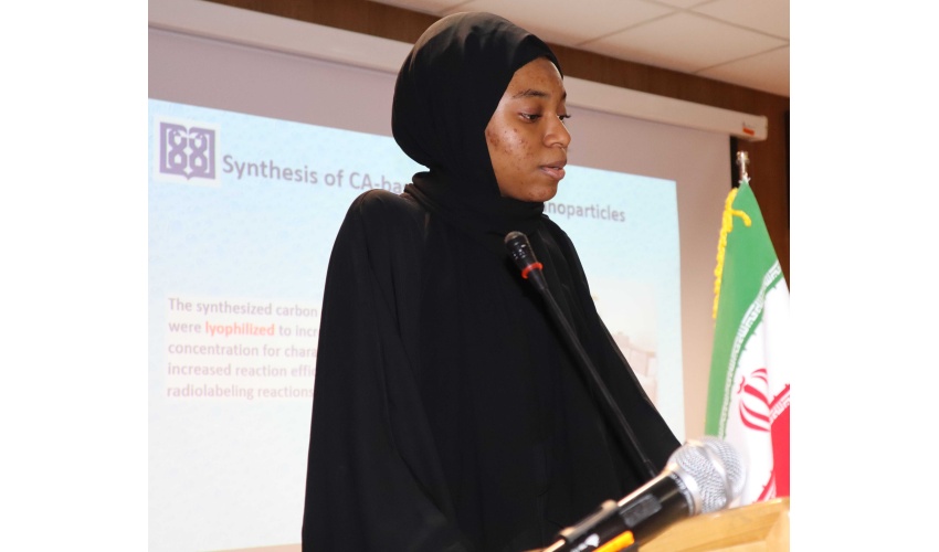 The thesis defense ceremony of the student Wadata Fatima Garba