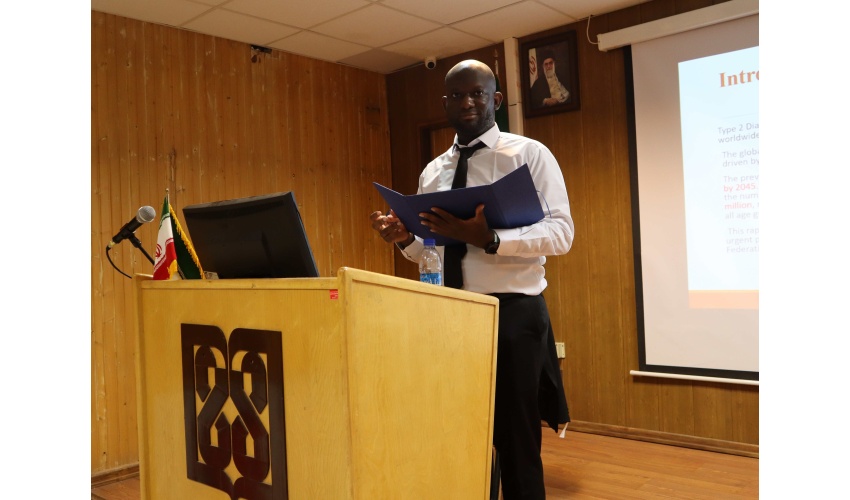 The thesis defense ceremony of the student  Fatihu-Abulfatihi Salaudeen Giwa