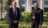 Part of the interview conducted by Karbala TV at Al-Sabtain University