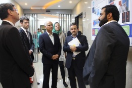 Swiss delegates Visited TUMS Core Facility