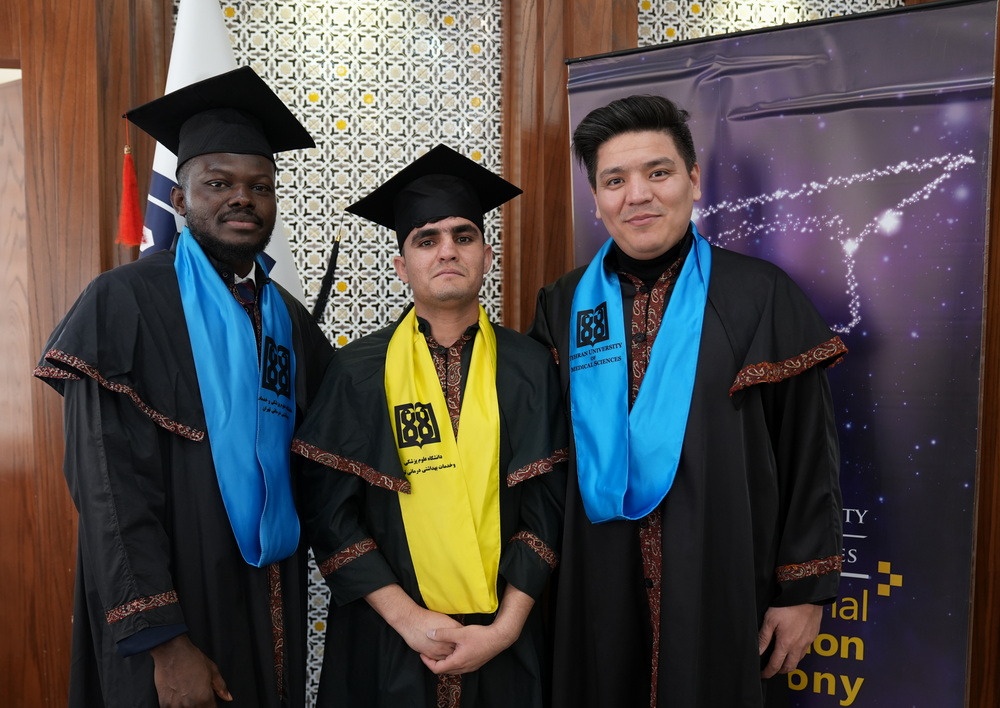 The 6th Graduation Ceremony for International Students at Tehran University of Medical Sciences