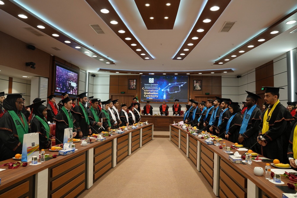 The 6th Graduation Ceremony for International Students at Tehran University of Medical Sciences