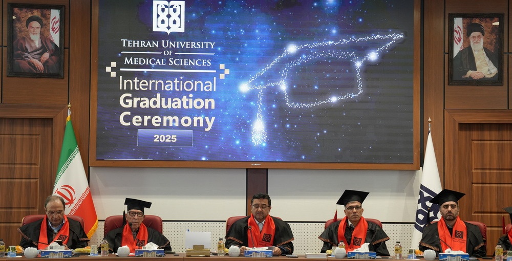 The 6th Graduation Ceremony for International Students at Tehran University of Medical Sciences