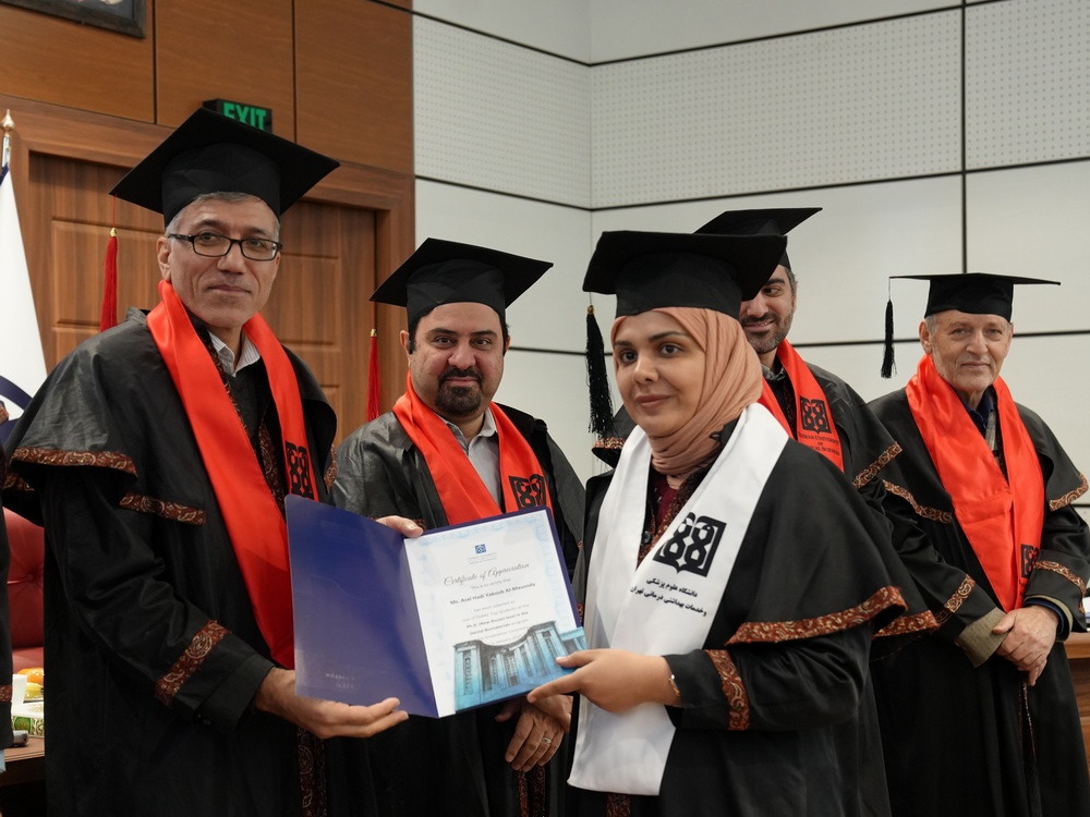 The 6th Graduation Ceremony for International Students at Tehran University of Medical Sciences