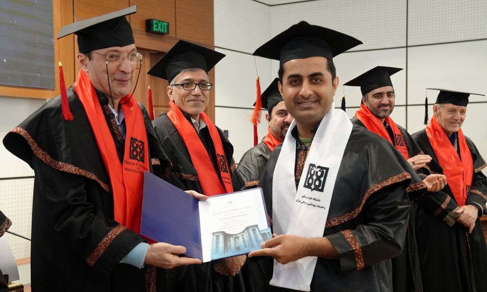 The 6th Graduation Ceremony for International Students at Tehran University of Medical Sciences