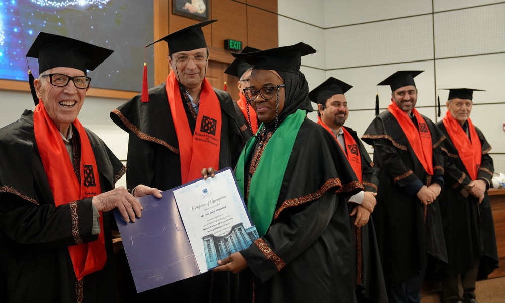 The 6th Graduation Ceremony for International Students at Tehran University of Medical Sciences