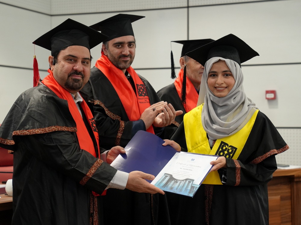 The 6th Graduation Ceremony for International Students at Tehran University of Medical Sciences