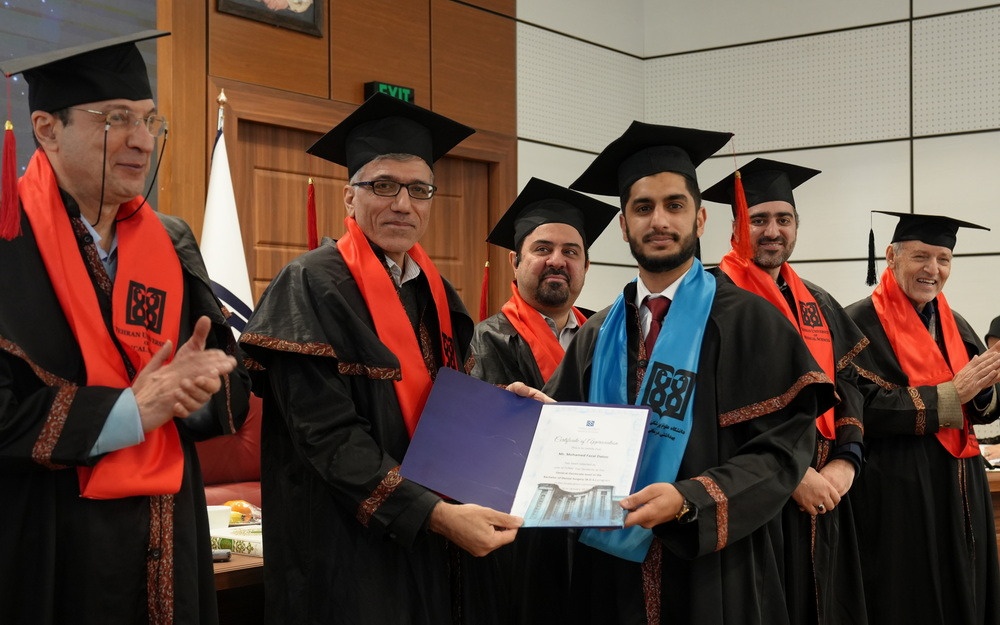 The 6th Graduation Ceremony for International Students at Tehran University of Medical Sciences