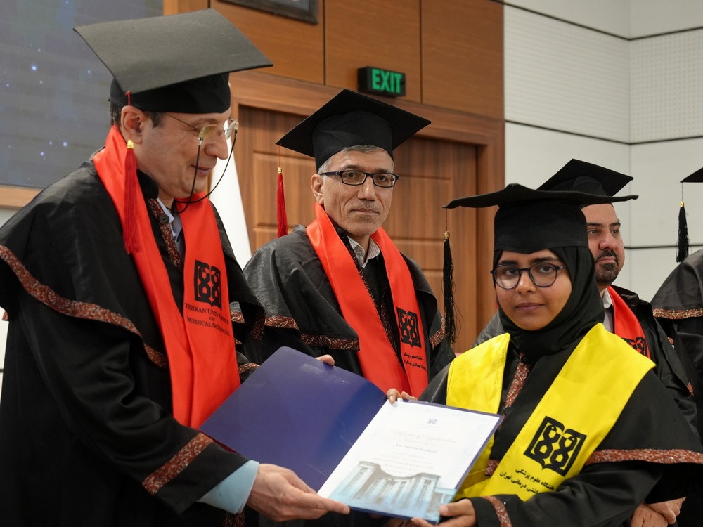 The 6th Graduation Ceremony for International Students at Tehran University of Medical Sciences