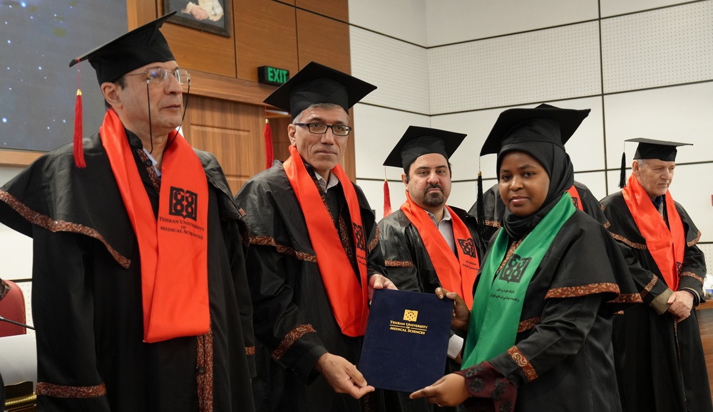 The 6th Graduation Ceremony for International Students at Tehran University of Medical Sciences