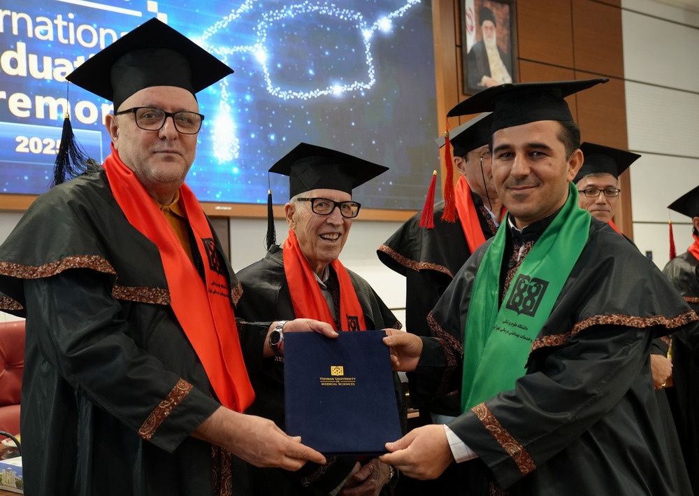 The 6th Graduation Ceremony for International Students at Tehran University of Medical Sciences