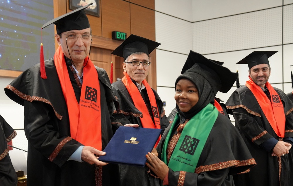 The 6th Graduation Ceremony for International Students at Tehran University of Medical Sciences