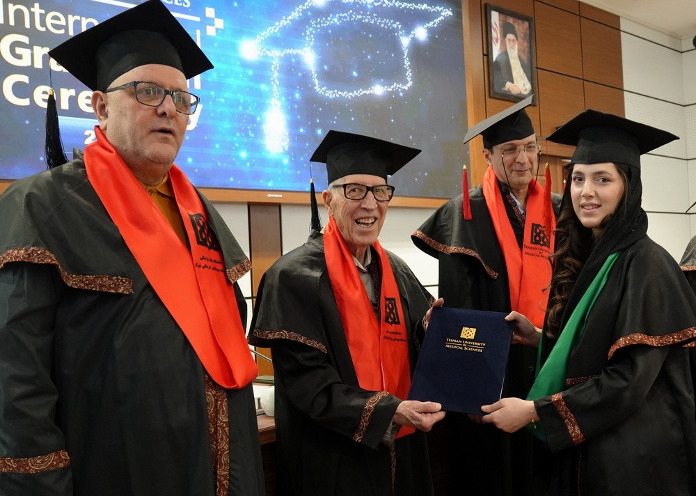 The 6th Graduation Ceremony for International Students at Tehran University of Medical Sciences