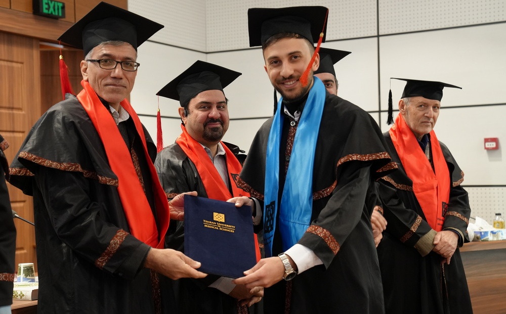 The 6th Graduation Ceremony for International Students at Tehran University of Medical Sciences