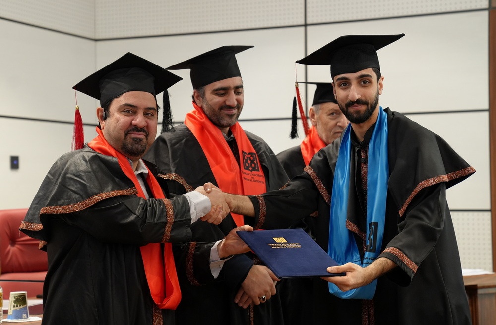 The 6th Graduation Ceremony for International Students at Tehran University of Medical Sciences