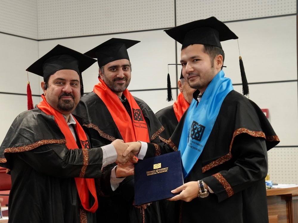 The 6th Graduation Ceremony for International Students at Tehran University of Medical Sciences