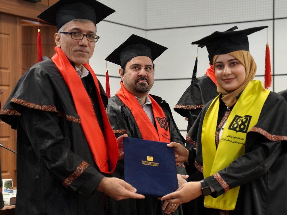 The 6th Graduation Ceremony for International Students at Tehran University of Medical Sciences