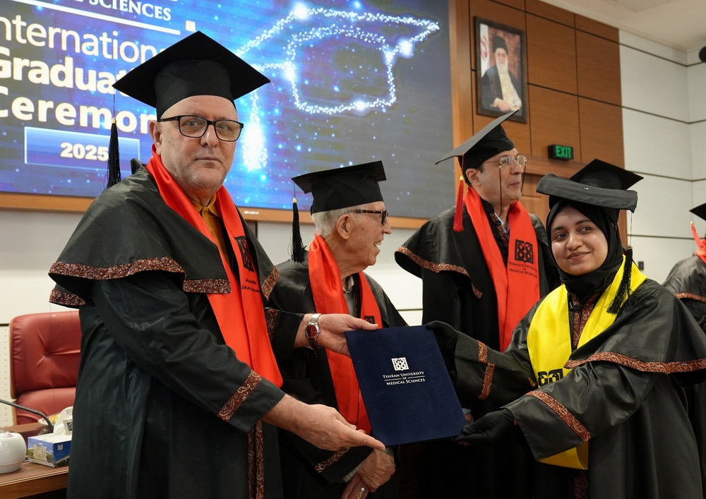 The 6th Graduation Ceremony for International Students at Tehran University of Medical Sciences