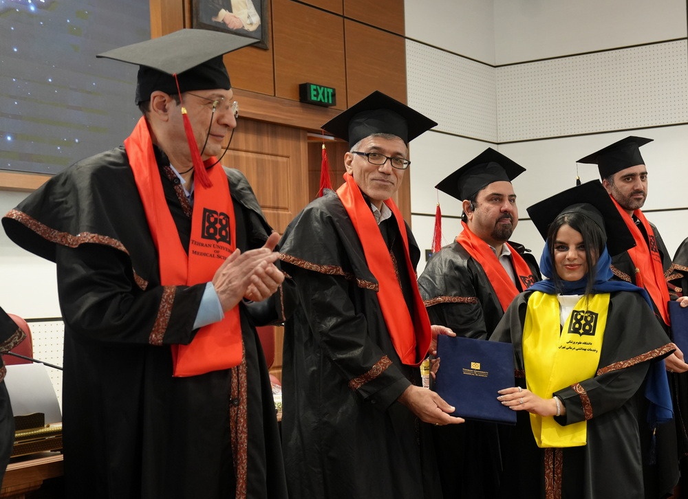 The 6th Graduation Ceremony for International Students at Tehran University of Medical Sciences