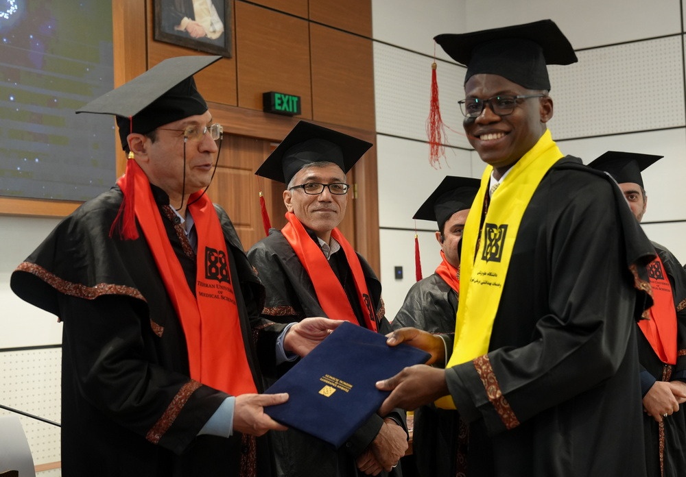 The 6th Graduation Ceremony for International Students at Tehran University of Medical Sciences