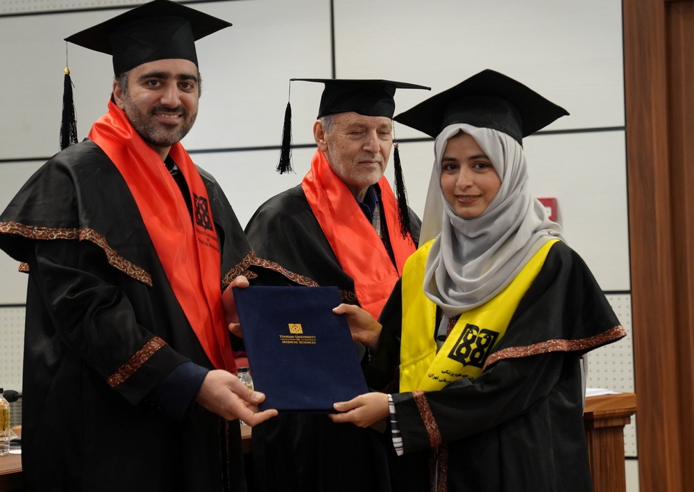 The 6th Graduation Ceremony for International Students at Tehran University of Medical Sciences