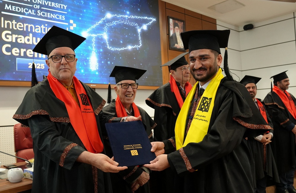 The 6th Graduation Ceremony for International Students at Tehran University of Medical Sciences