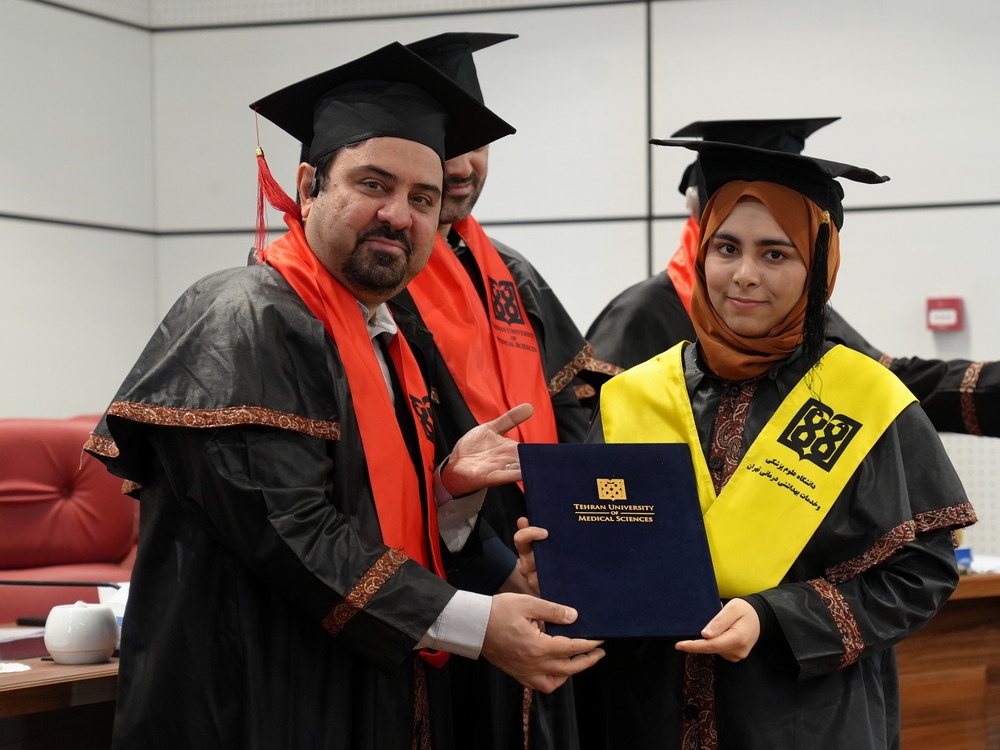 The 6th Graduation Ceremony for International Students at Tehran University of Medical Sciences