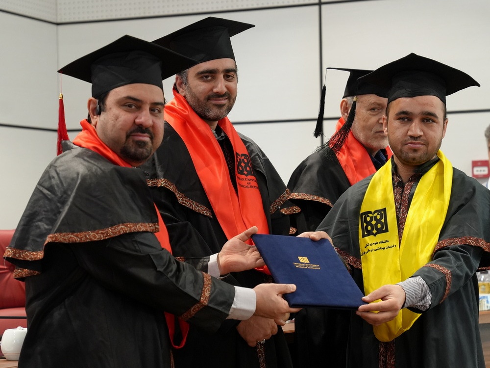 The 6th Graduation Ceremony for International Students at Tehran University of Medical Sciences