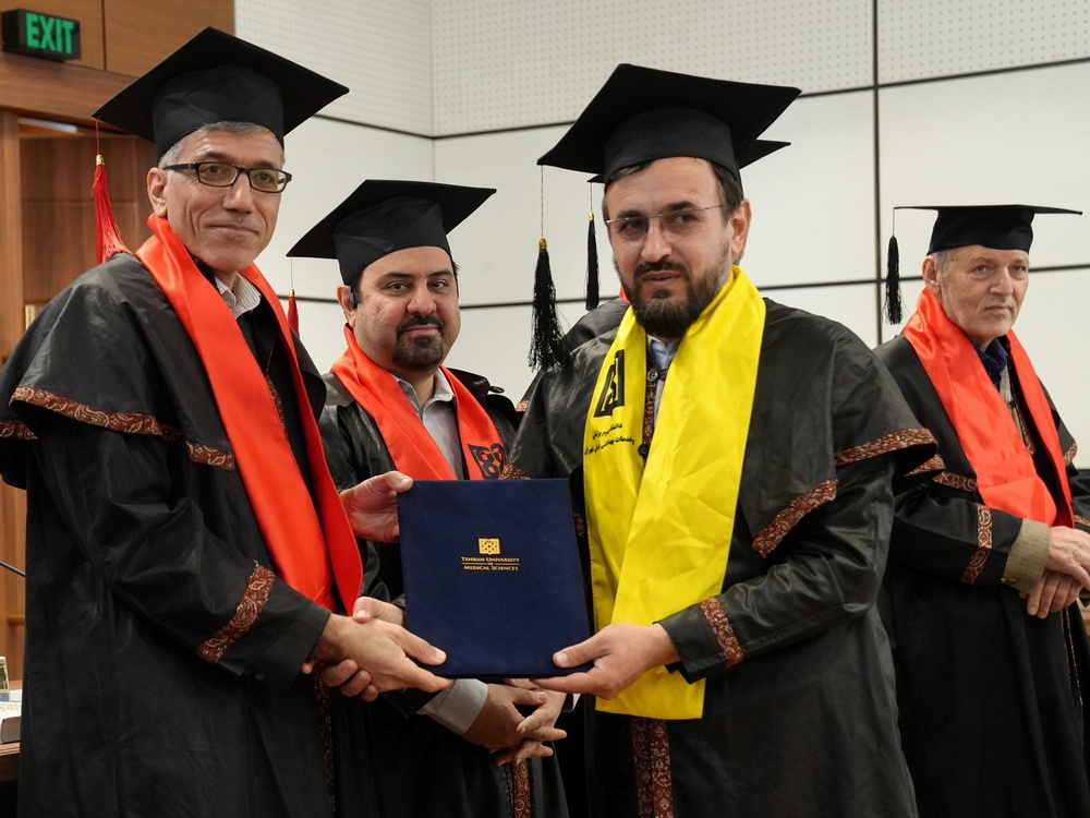 The 6th Graduation Ceremony for International Students at Tehran University of Medical Sciences