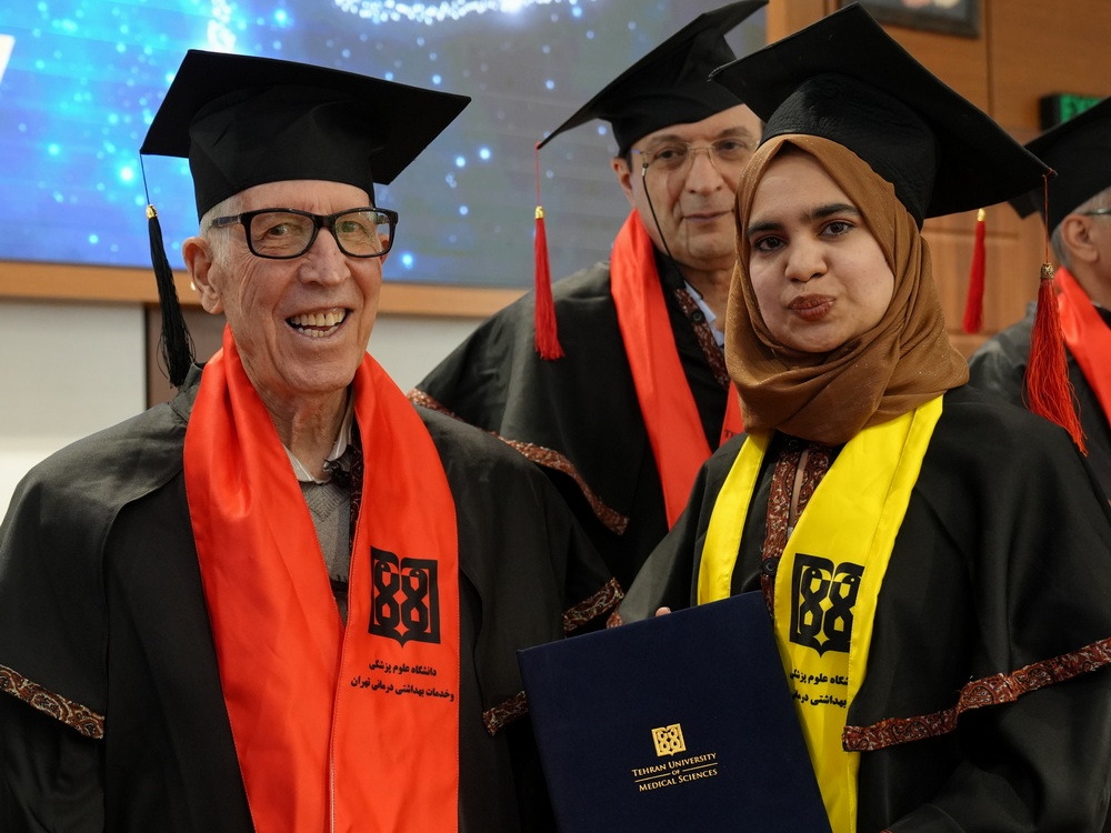 The 6th Graduation Ceremony for International Students at Tehran University of Medical Sciences