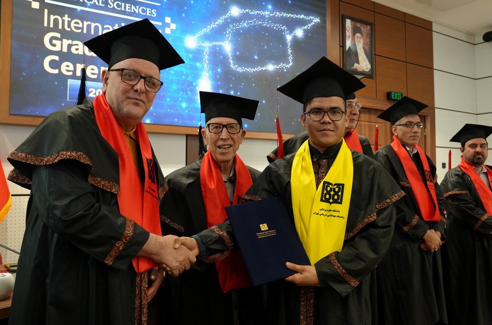 The 6th Graduation Ceremony for International Students at Tehran University of Medical Sciences