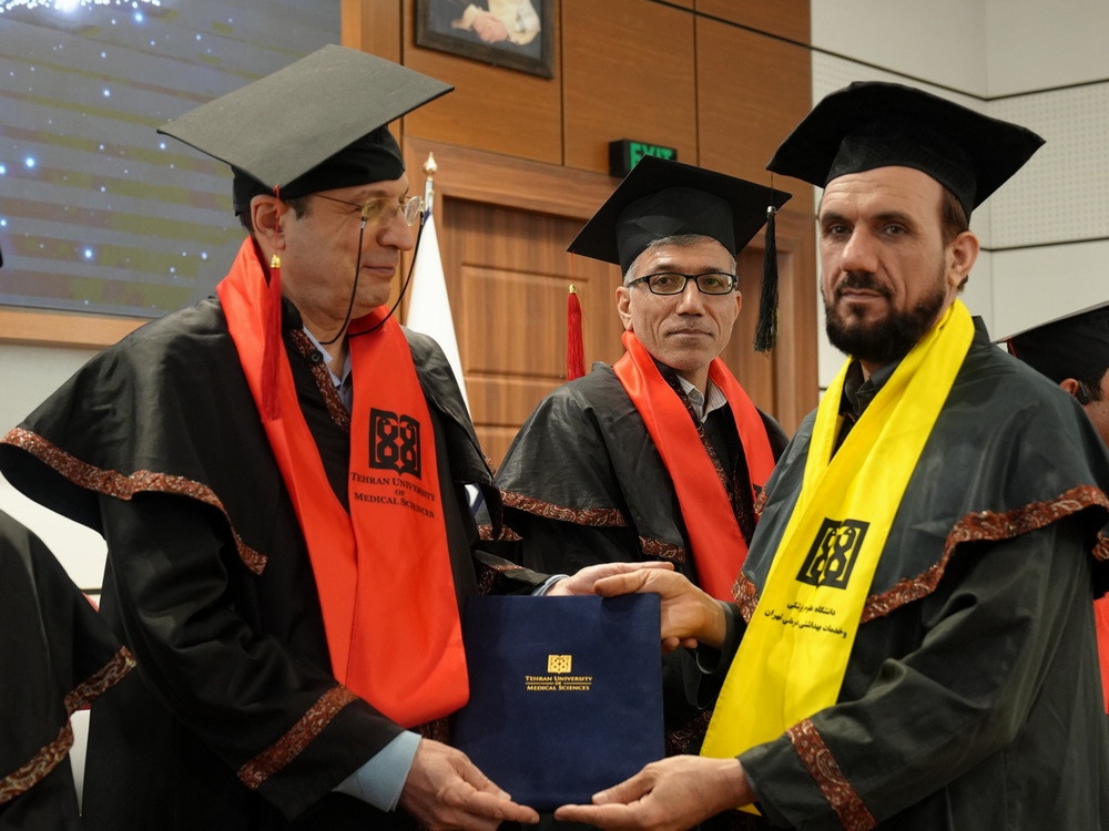 The 6th Graduation Ceremony for International Students at Tehran University of Medical Sciences