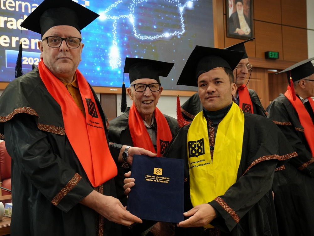 The 6th Graduation Ceremony for International Students at Tehran University of Medical Sciences