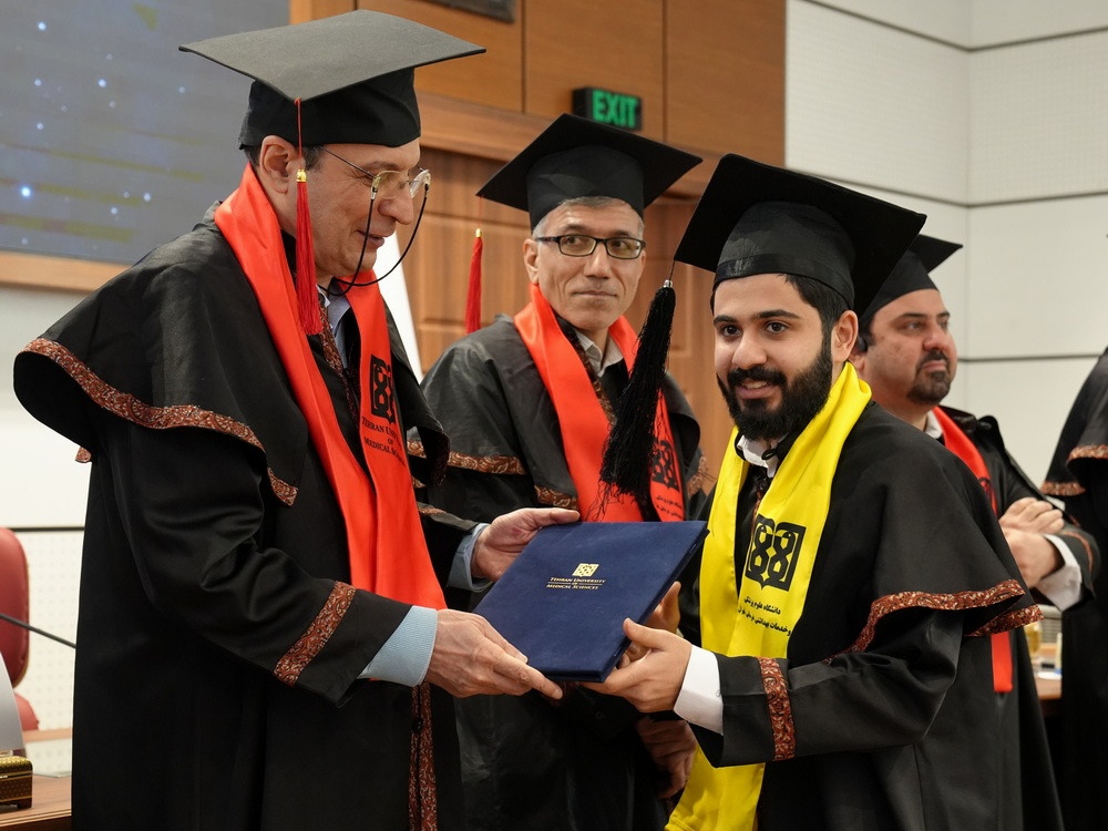 The 6th Graduation Ceremony for International Students at Tehran University of Medical Sciences