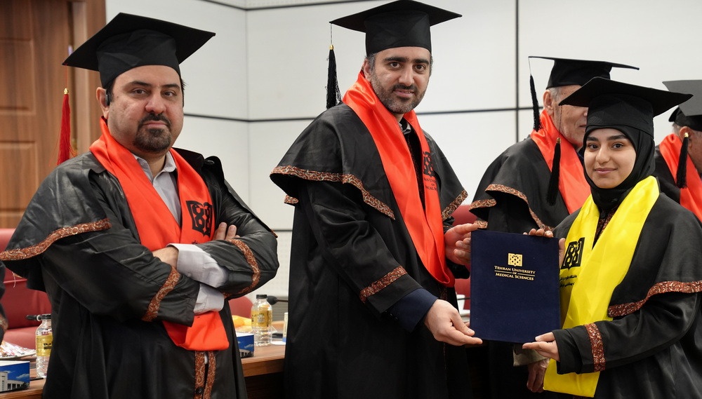 The 6th Graduation Ceremony for International Students at Tehran University of Medical Sciences