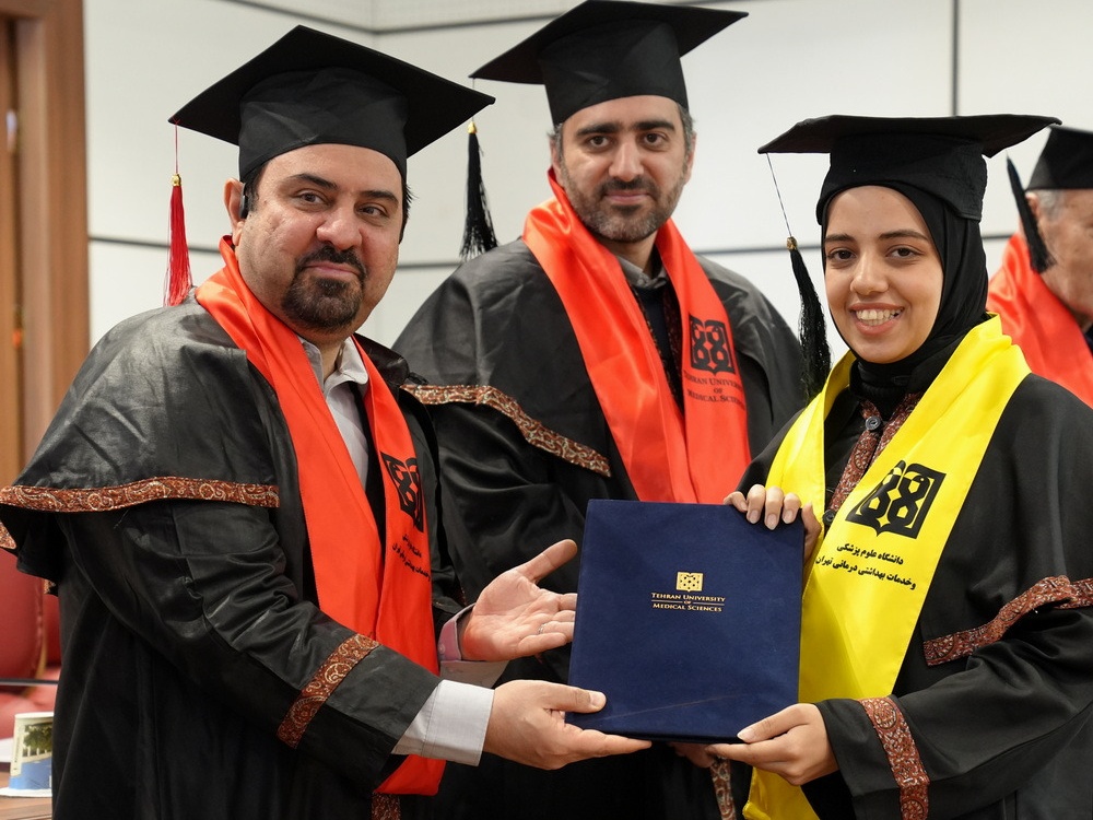 The 6th Graduation Ceremony for International Students at Tehran University of Medical Sciences