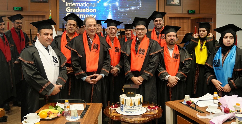 The 6th Graduation Ceremony for International Students at Tehran University of Medical Sciences