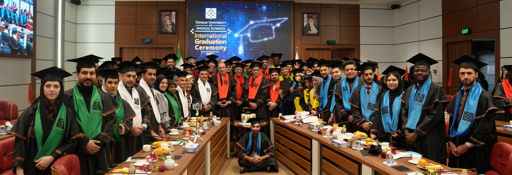 The 6th Graduation Ceremony for International Students at Tehran University of Medical Sciences