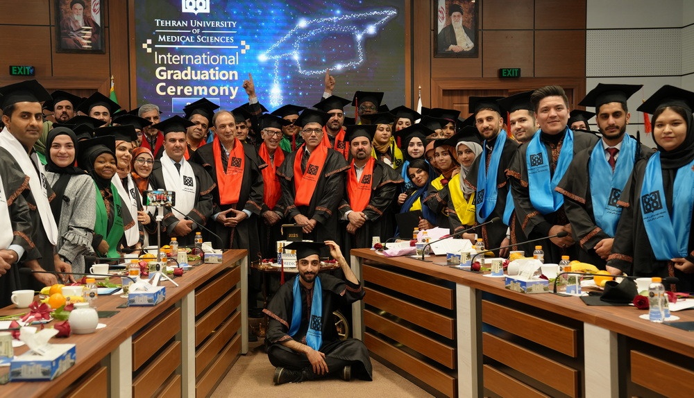 The 6th Graduation Ceremony for International Students at Tehran University of Medical Sciences